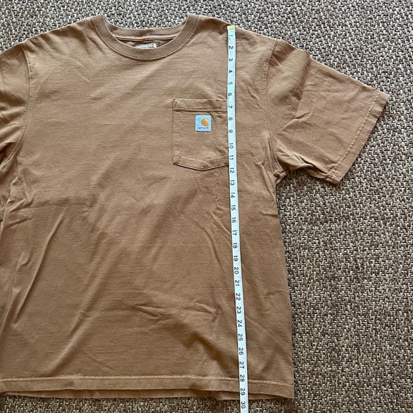 Carhartt Brown Loose Fit Tee - Mens L - Picture 4 of 7